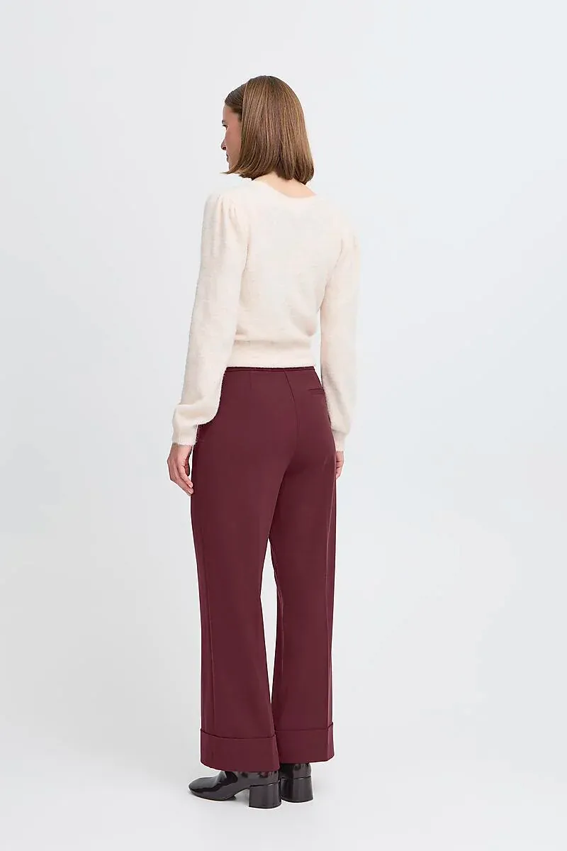 B.YOUNG - Ellan Cuff Pants Port Royale