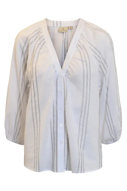 Hovedbilde B.COPENHAGEN - Hvit Bluse Bomull