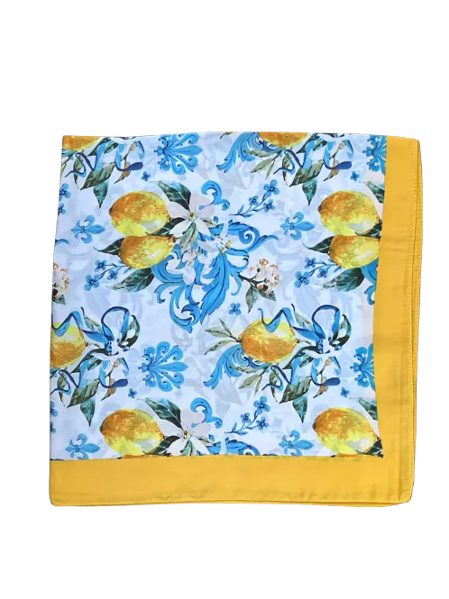 Hovedbilde NORA NORWAY - Scarf Spring Capri Blue