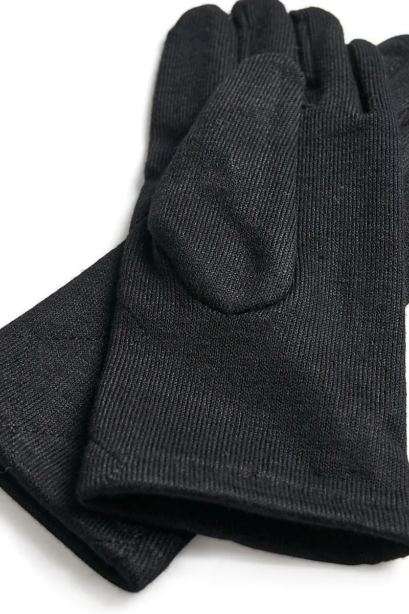 CREAM - Anime Knit Gloves Pitch Black