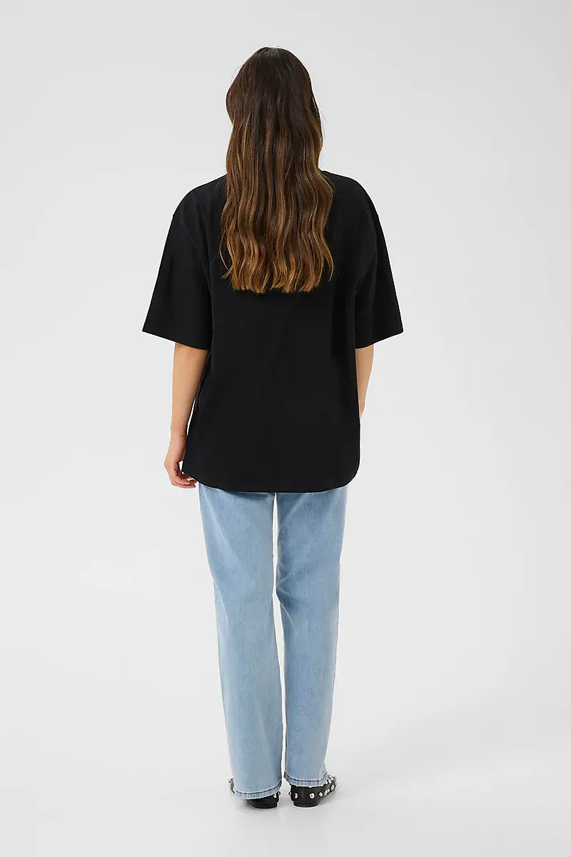 CREAM - Okina T-shirt OZ Pitch Black