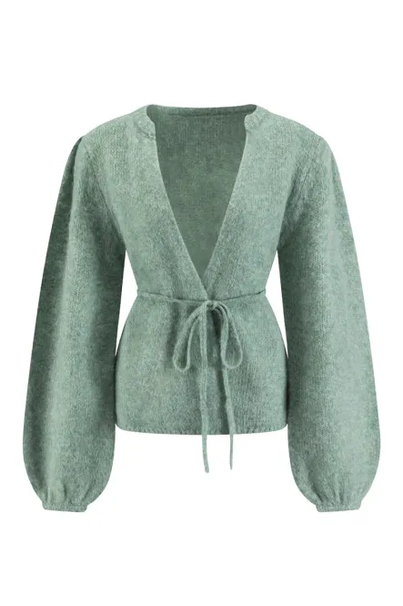 Hovedbilde VANNUCCI - Chunky Cardigan Green