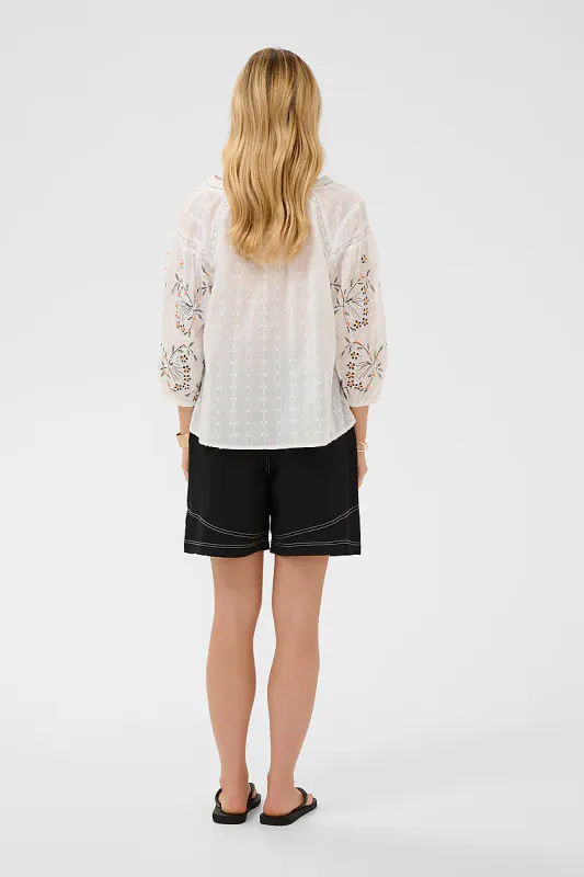 CREAM - Sereni Blouse Snow White