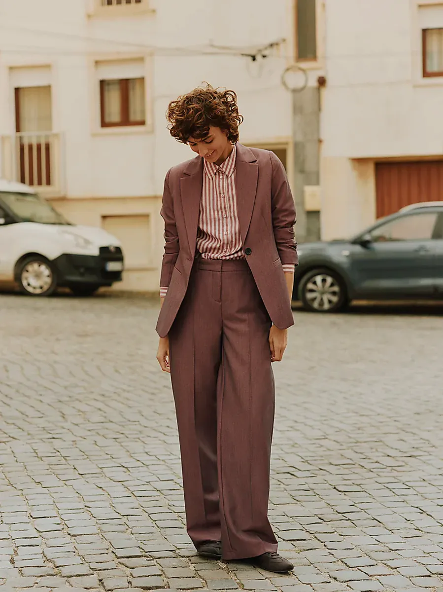 B.YOUNG - Ellan Cuff Pants Port Royale