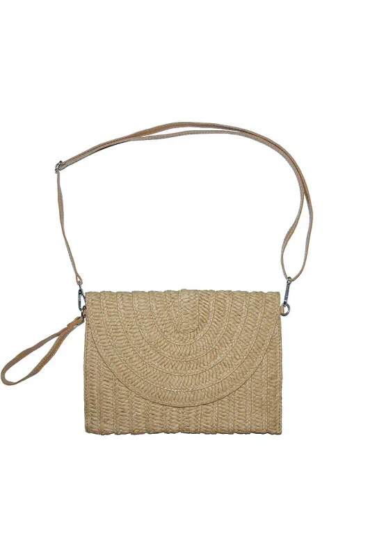 Veske Summer Liten Clutch Beige